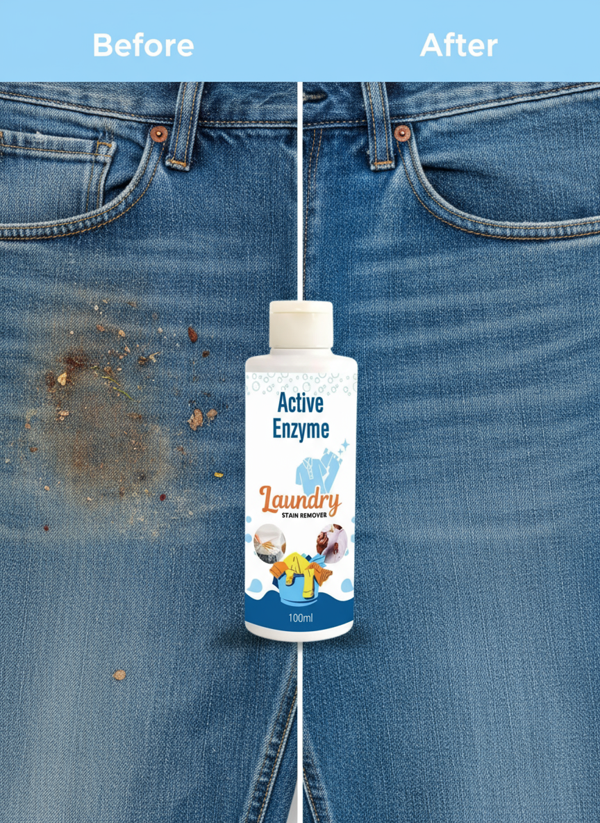 Active Enzyme Laundry Stain Remover (Pack of 2)